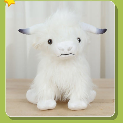 Christmas New Gift Toy🐂🎁Cute Cartoon Highland Cow Cuddly Toy