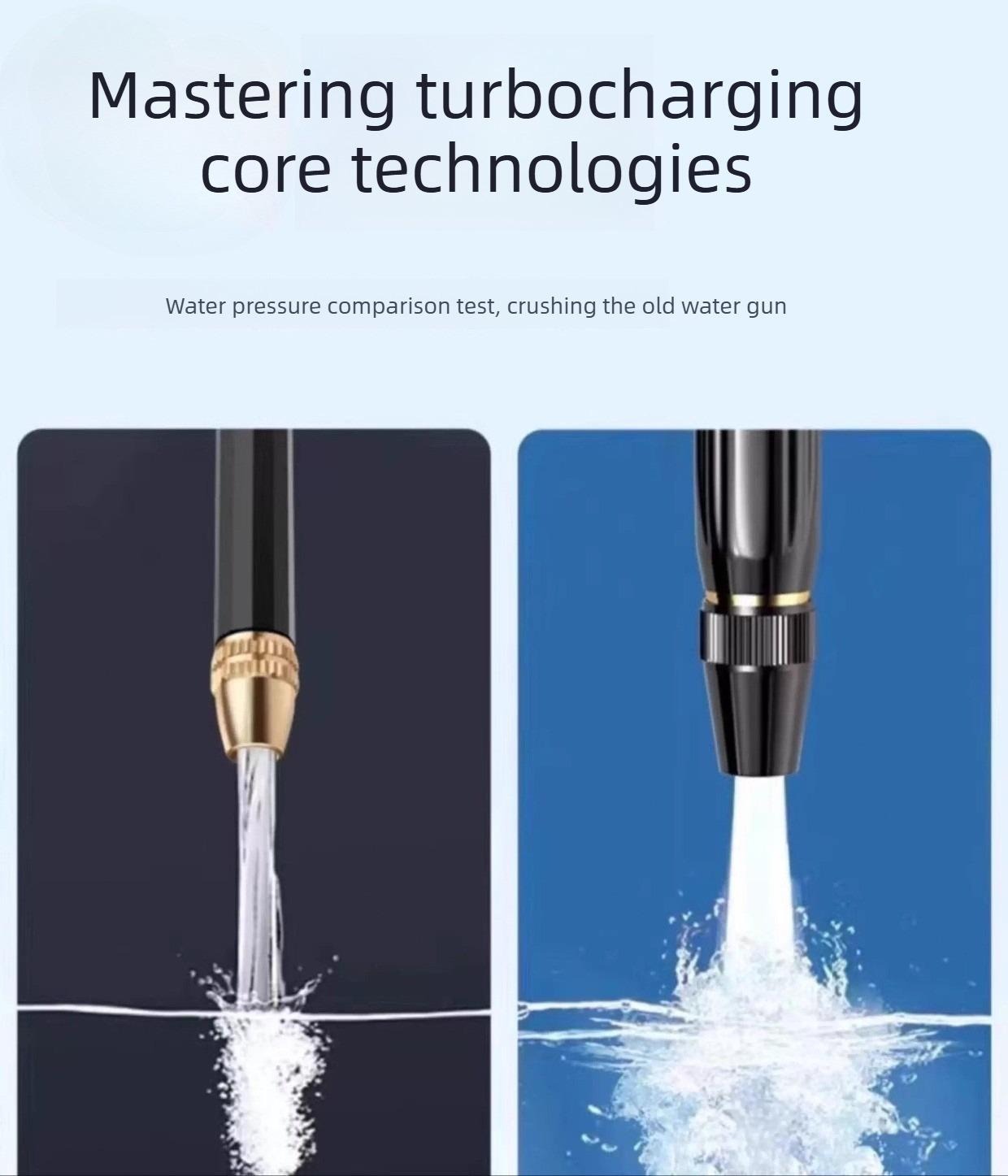 💪LAST DAY BUY 2 GET 1 FREE!!🏆JetSmart™ Upgraded High-Pressure Water Jet Gun💦Ergonomic Grip • Booster Nozzle • Hose Included-Powerful Car Wash🚗 Garden Watering🌻Effortless to Use!👍🇬🇧